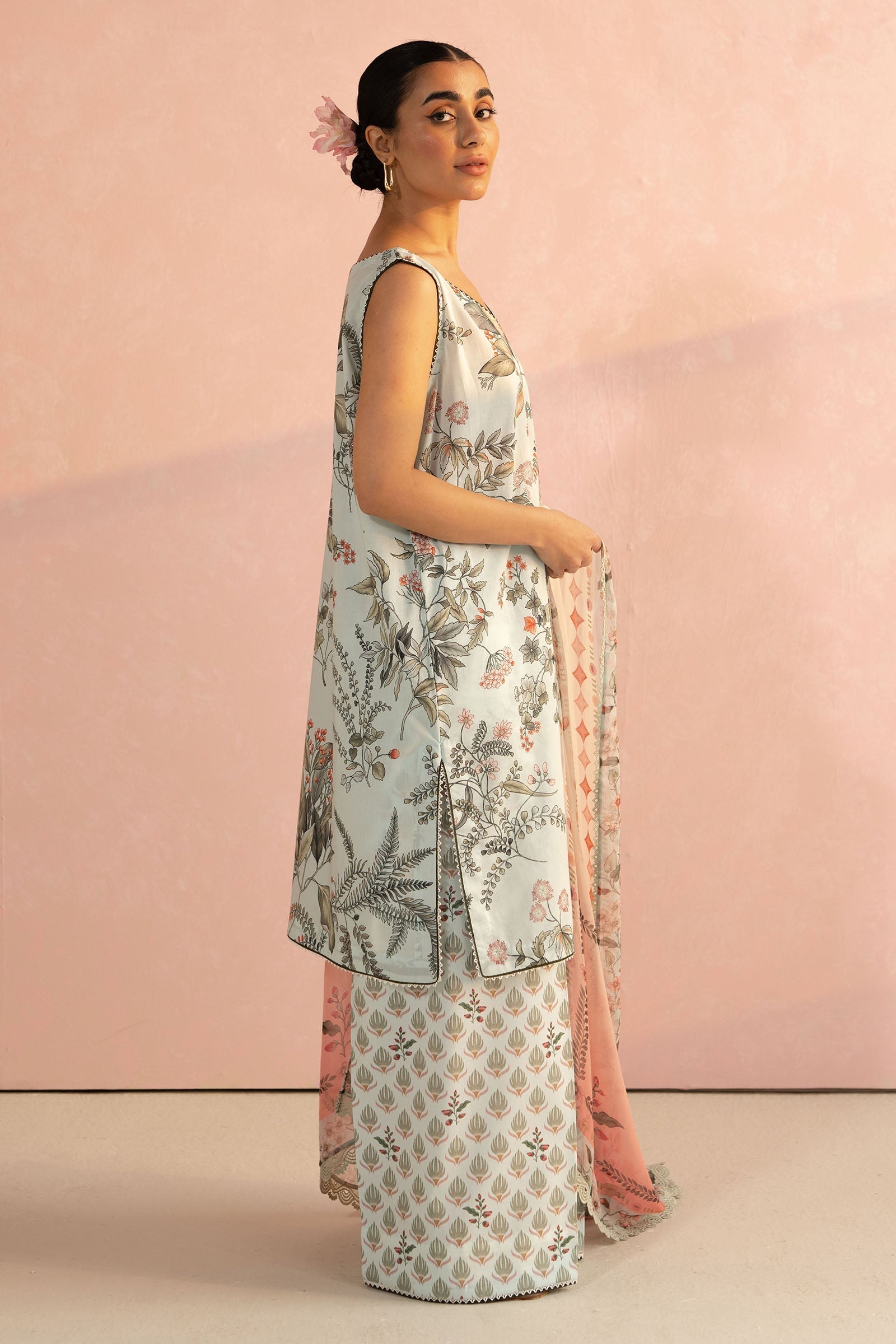 Zara Shahjahan | Coco Prints 25 | Zoe-7A by Zara Shahjahan - Designer Dress - Type: Ladies Clothes - Available at Libayah - 100% Original