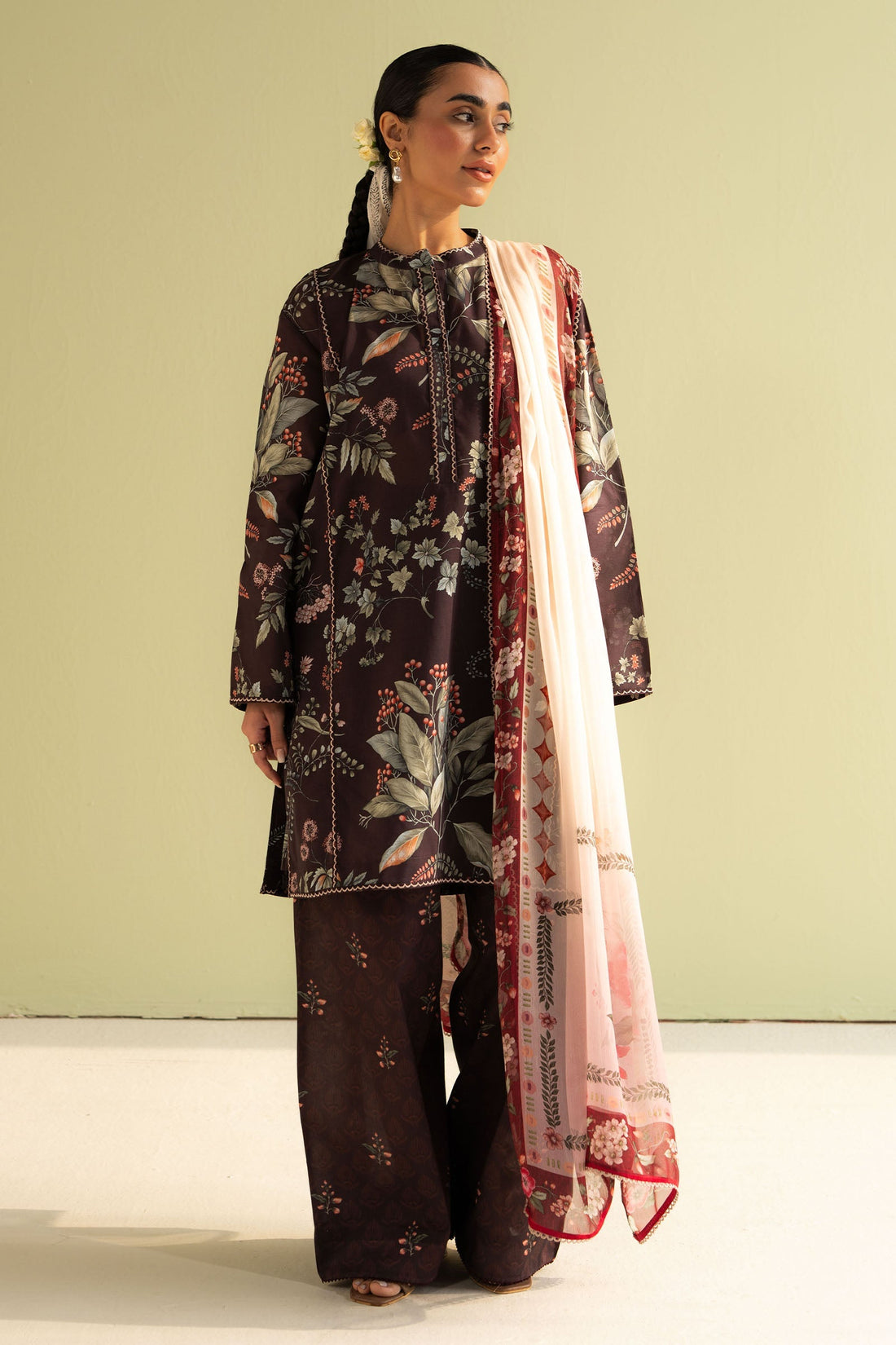 Zara Shahjahan | Coco Prints 25 | Zoe-7B by Zara Shahjahan - Designer Dress - Type: Ladies Clothes - Available at Libayah - 100% Original