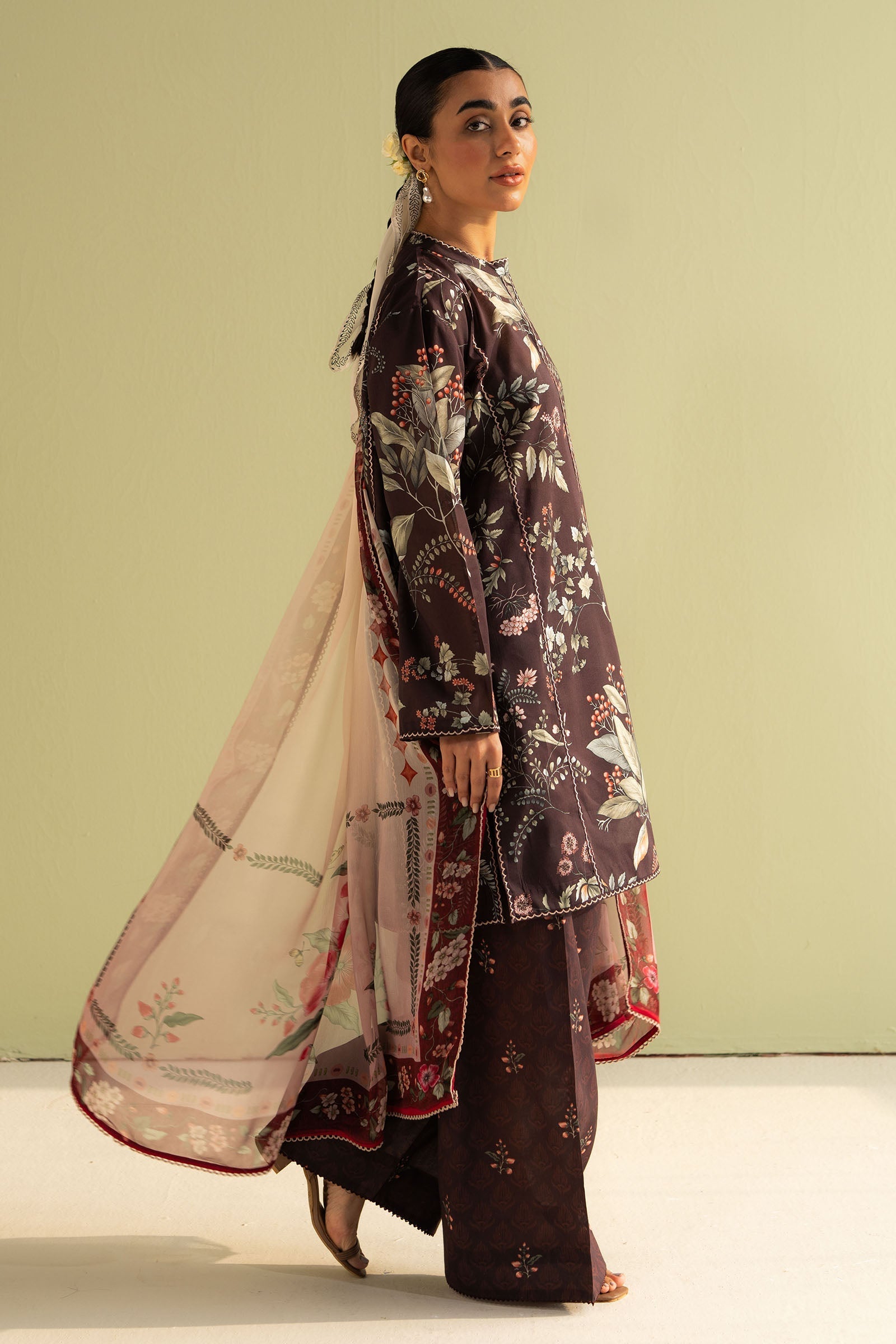 Zara Shahjahan | Coco Prints 25 | Zoe-7B by Zara Shahjahan - Designer Dress - Type: Ladies Clothes - Available at Libayah - 100% Original