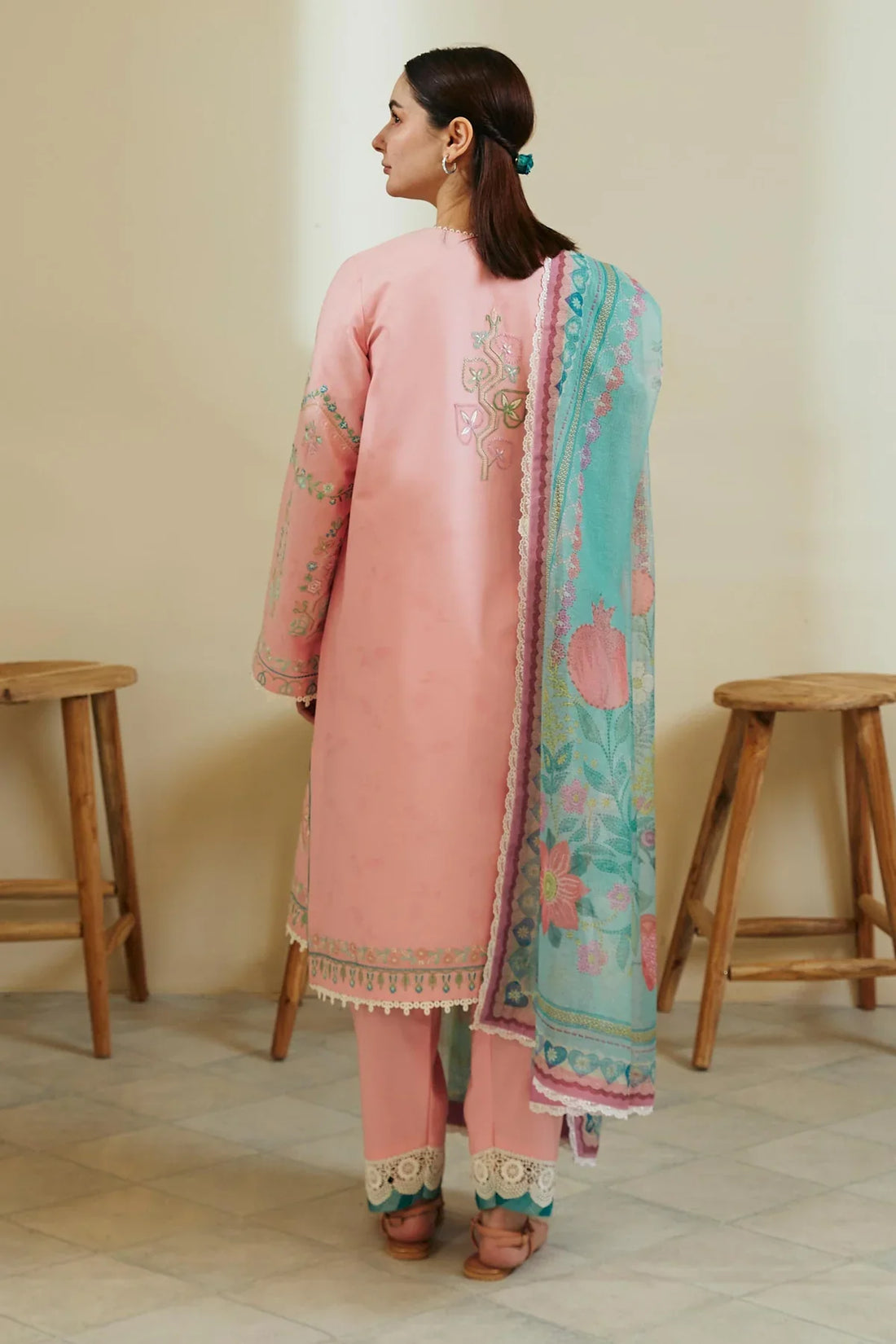 Zara Shahjahan | Coco Lawn 24 | ZOYA-8A by Zara Shahjahan - Designer Dress - Type: Ladies Clothes - Available at Libayah - 100% Original