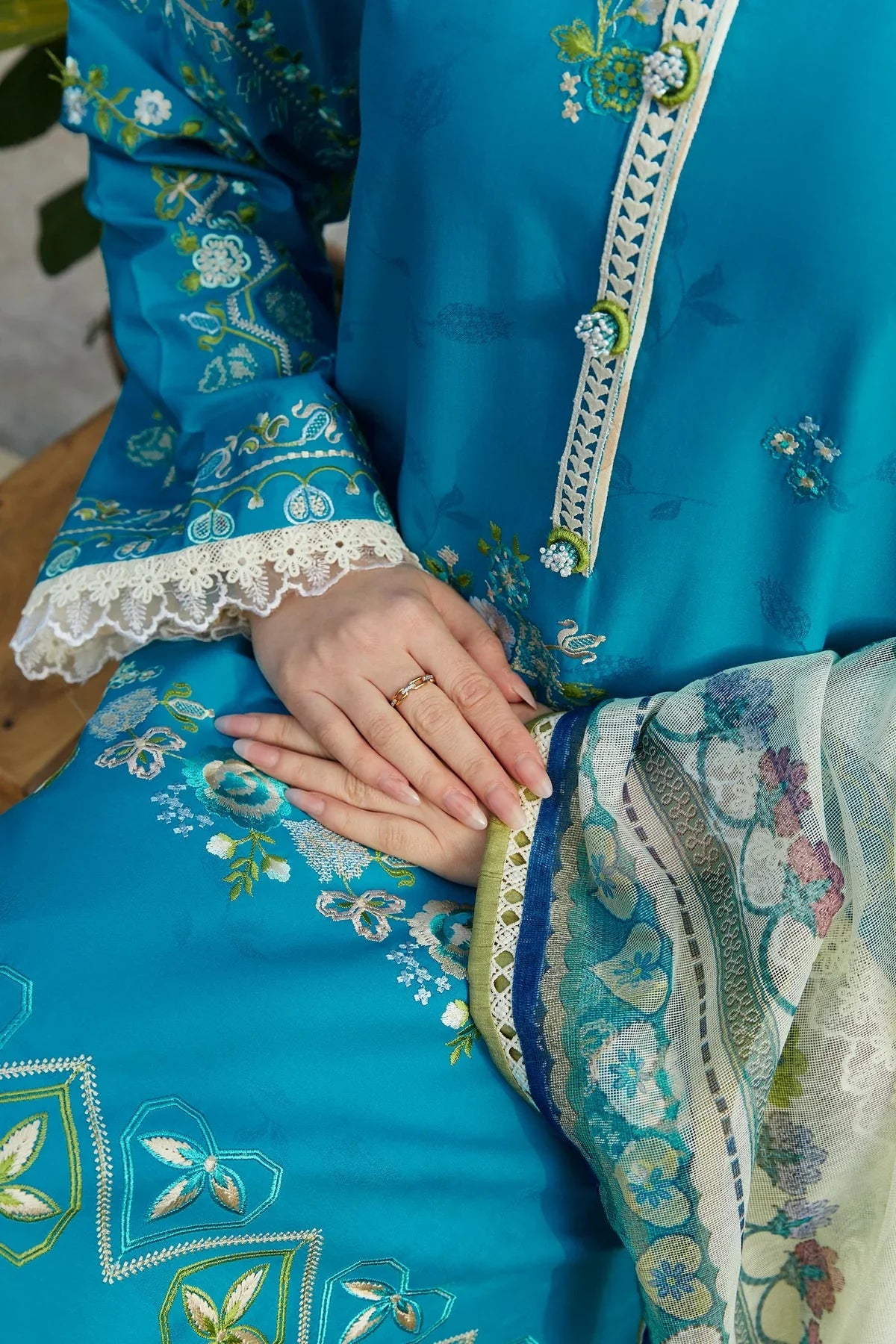 Zara Shahjahan | Coco Lawn 24 | ZOYA-8B by Zara Shahjahan - Designer Dress - Type: Ladies Clothes - Available at Libayah - 100% Original