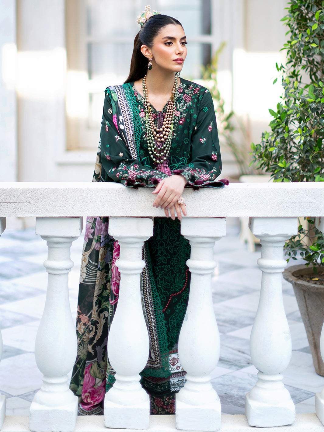 Mahnur | Sophie Luxury Lawn 25 | Zoya by Mahnur - Designer Dress - Type: Ladies Clothes - Available at Libayah - 100% Original