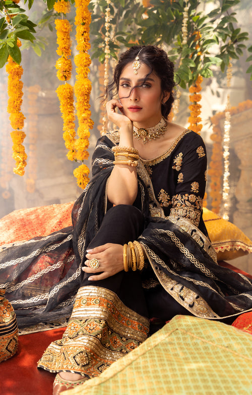 Maya | Wedding Formal Raabta | ERAYA by Maya - Designer Dress - Type: Ladies Clothes - Available at Libayah - 100% Original