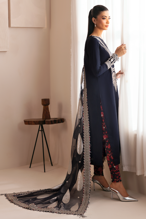Jazmin | Formals Collection | Raw Silk UR-7033 by Jazmin - Designer Dress - Type: Formal - Available at Libayah - 100% Original