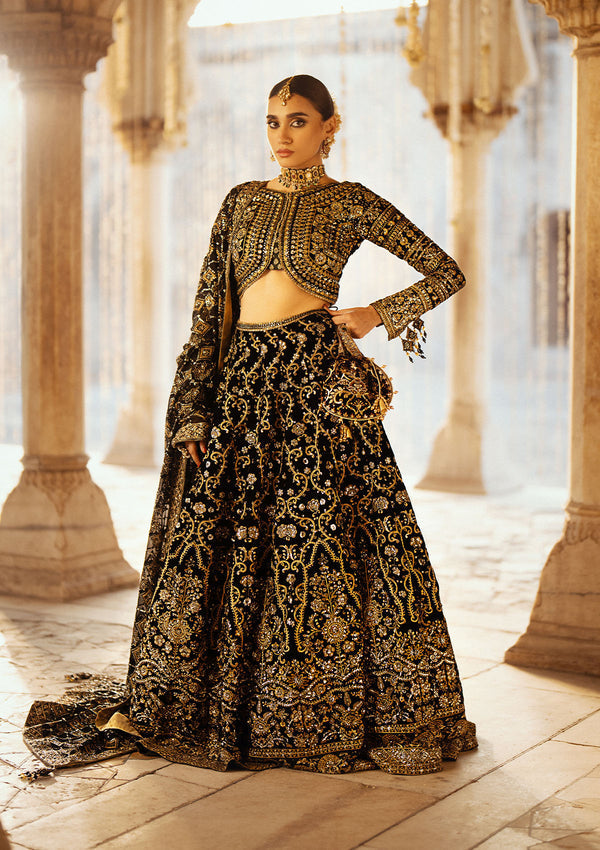 Aik Atelier | Dastoor Velvet 24 | DASTOOR - LOOK 01 by Aik Atelier - Designer Dress - Type: Ladies Clothes - Available at Libayah - 100% Original