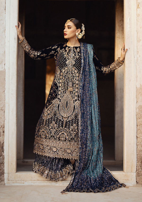 Aik Atelier | Dastoor Velvet 24 | DASTOOR - LOOK 07 by Aik Atelier - Designer Dress - Type: Ladies Clothes - Available at Libayah - 100% Original