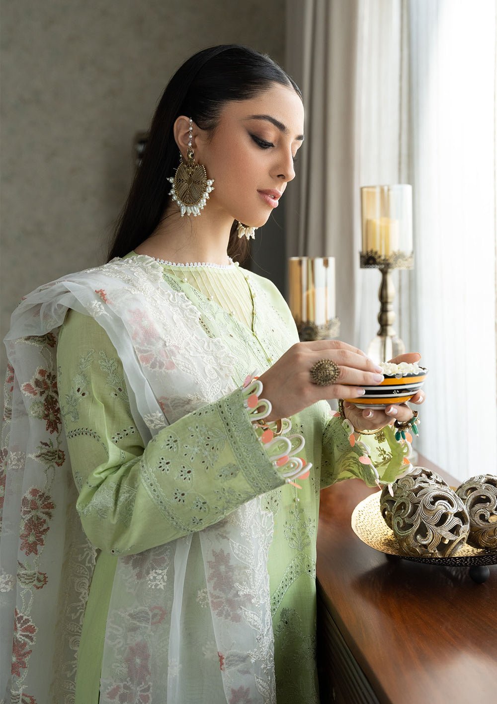 Aik Atelier | Samah Lawn 24 | LOOK 07 by Aik Atelier - Designer Dress - Type: Ladies Clothes - Available at Libayah - 100% Original