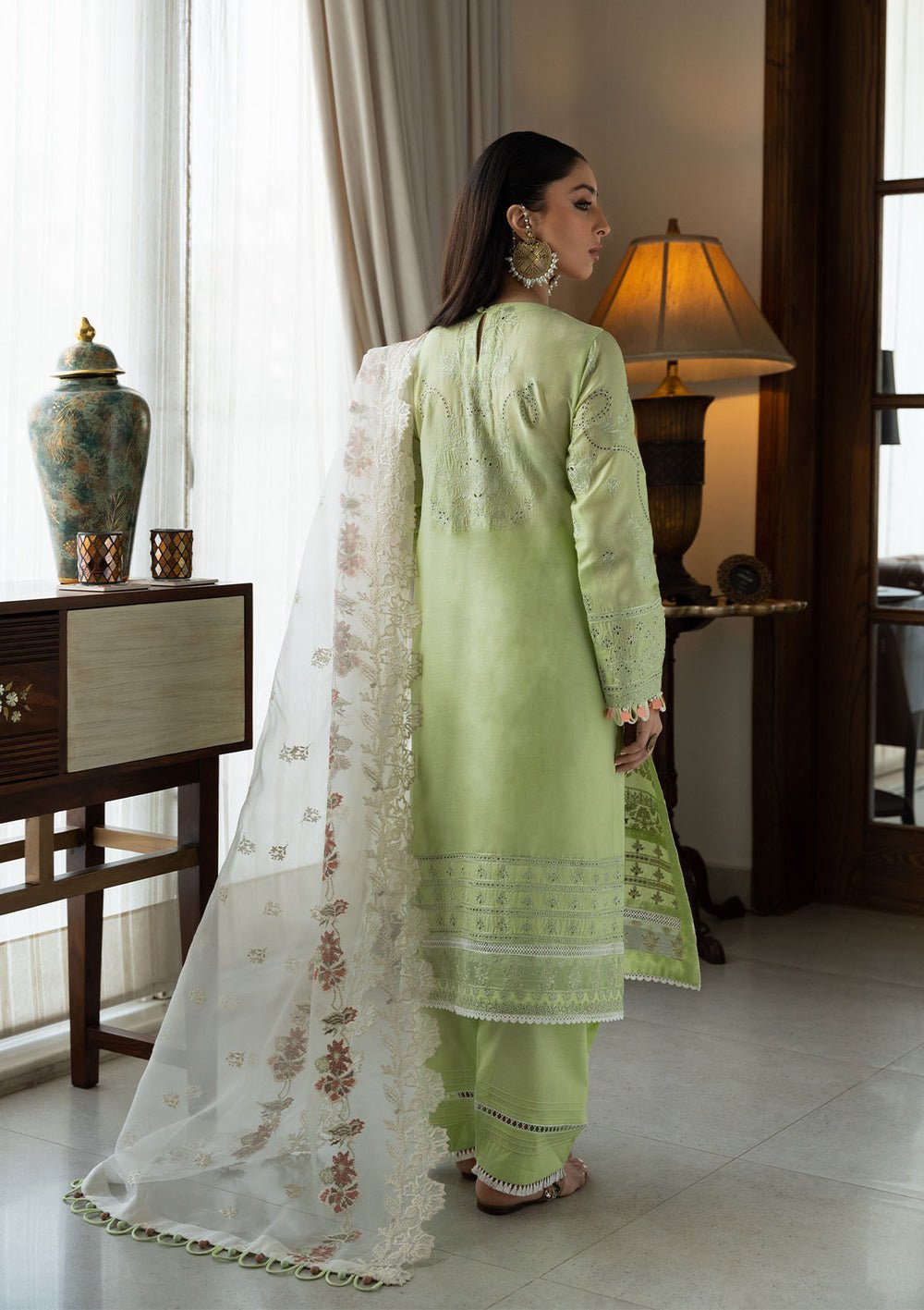 Aik Atelier | Samah Lawn 24 | LOOK 07 by Aik Atelier - Designer Dress - Type: Ladies Clothes - Available at Libayah - 100% Original