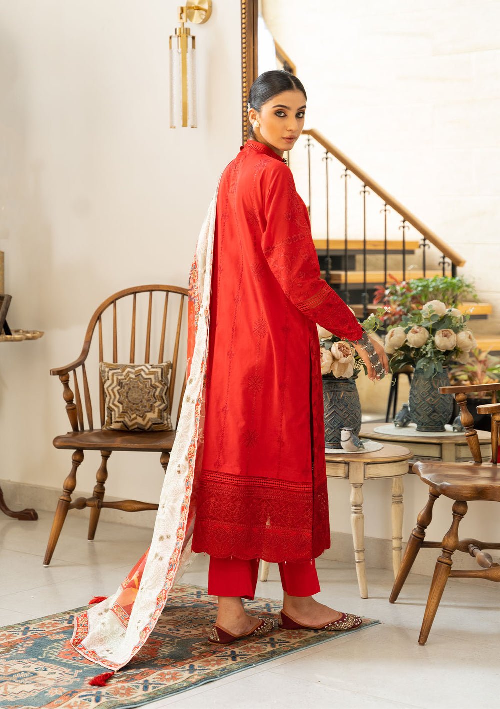 Aik Atelier | Samah Lawn 24 | LOOK 08 by Aik Atelier - Designer Dress - Type: Ladies Clothes - Available at Libayah - 100% Original