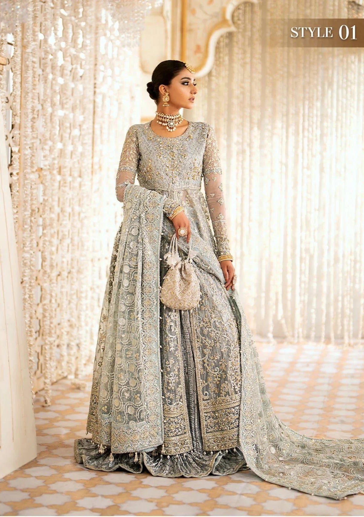 Aik Atelier | Wedding Festive 24 | 03 by Aik Atelier - Designer Dress - Type: Ladies Clothes - Available at Libayah - 100% Original