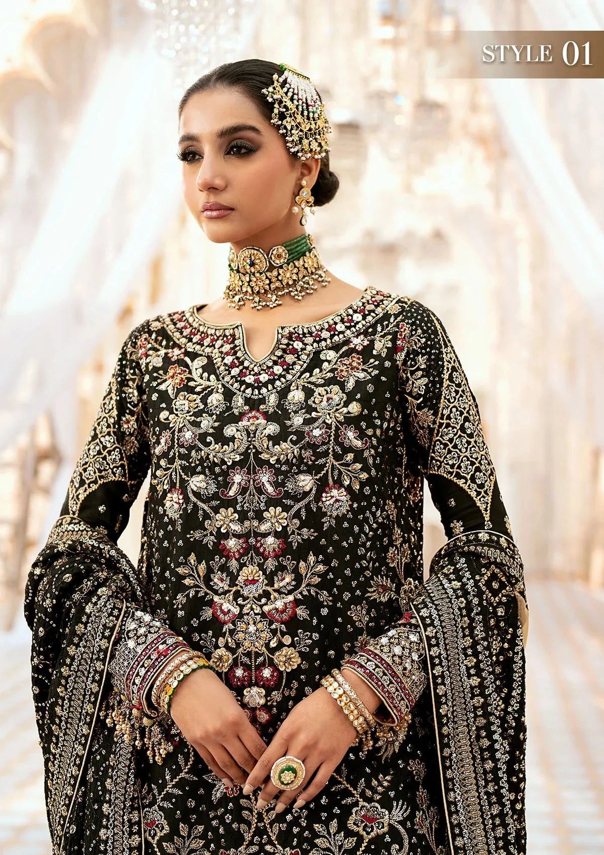 Aik Atelier | Wedding Festive 24 | 04 by Aik Atelier - Designer Dress - Type: Ladies Clothes - Available at Libayah - 100% Original
