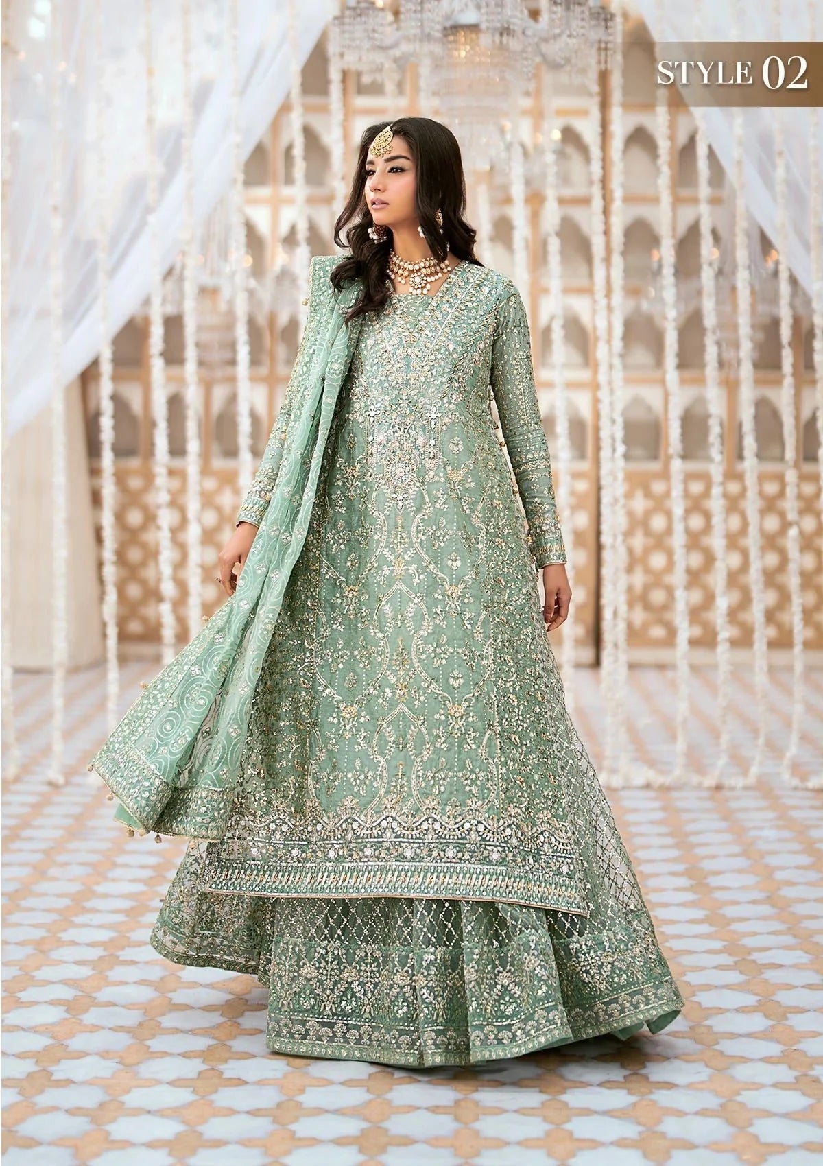 Aik Atelier | Wedding Festive 24 | 05 by Aik Atelier - Designer Dress - Type: Ladies Clothes - Available at Libayah - 100% Original