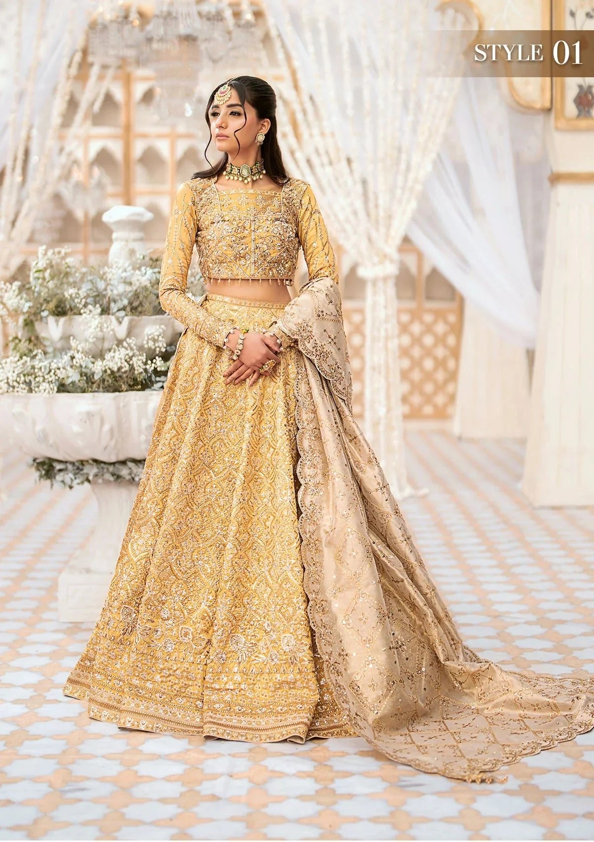 Aik Atelier | Wedding Festive 24 | 09 by Aik Atelier - Designer Dress - Type: Ladies Clothes - Available at Libayah - 100% Original