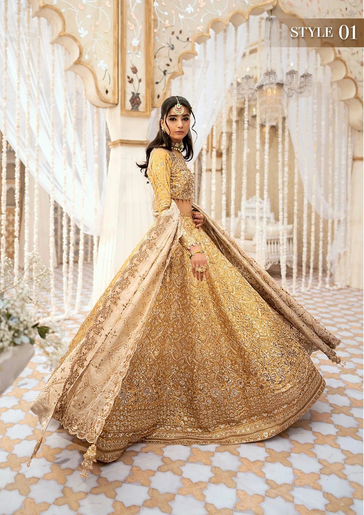 Aik Atelier | Wedding Festive 24 | 09 by Aik Atelier - Designer Dress - Type: Ladies Clothes - Available at Libayah - 100% Original