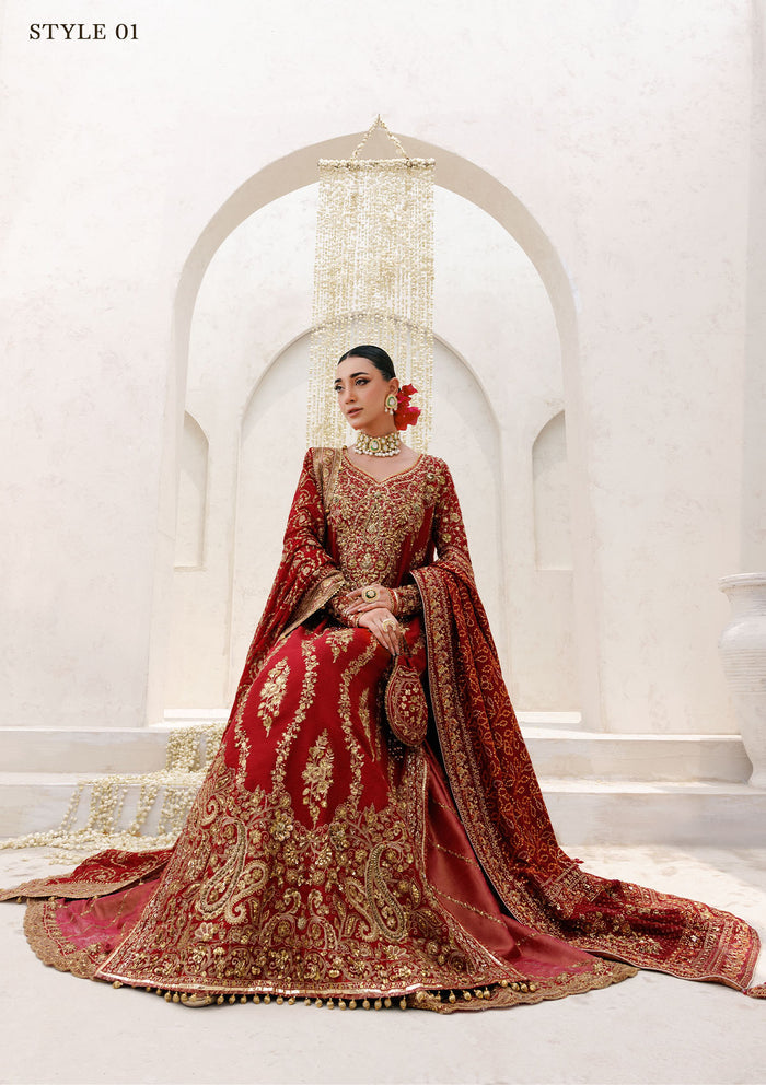 Aik Atelier | Wedding Festive 25 | WEDDING FESTIVE '25 VOL. 2 - LOOK 01 by Aik Atelier - Designer Dress  - Type : Ladies Clothes - Available at Libayah - 100% Original 