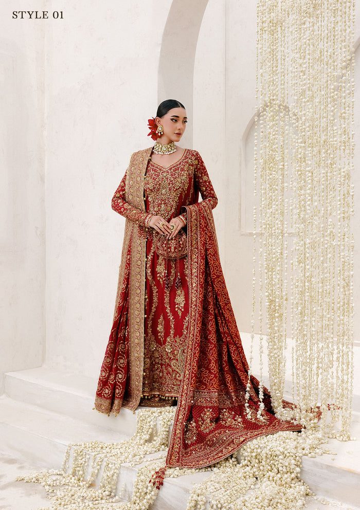 Aik Atelier | Wedding Festive 25 | WEDDING FESTIVE '25 VOL. 2 - LOOK 01 by Aik Atelier - Designer Dress  - Type : Ladies Clothes - Available at Libayah - 100% Original 