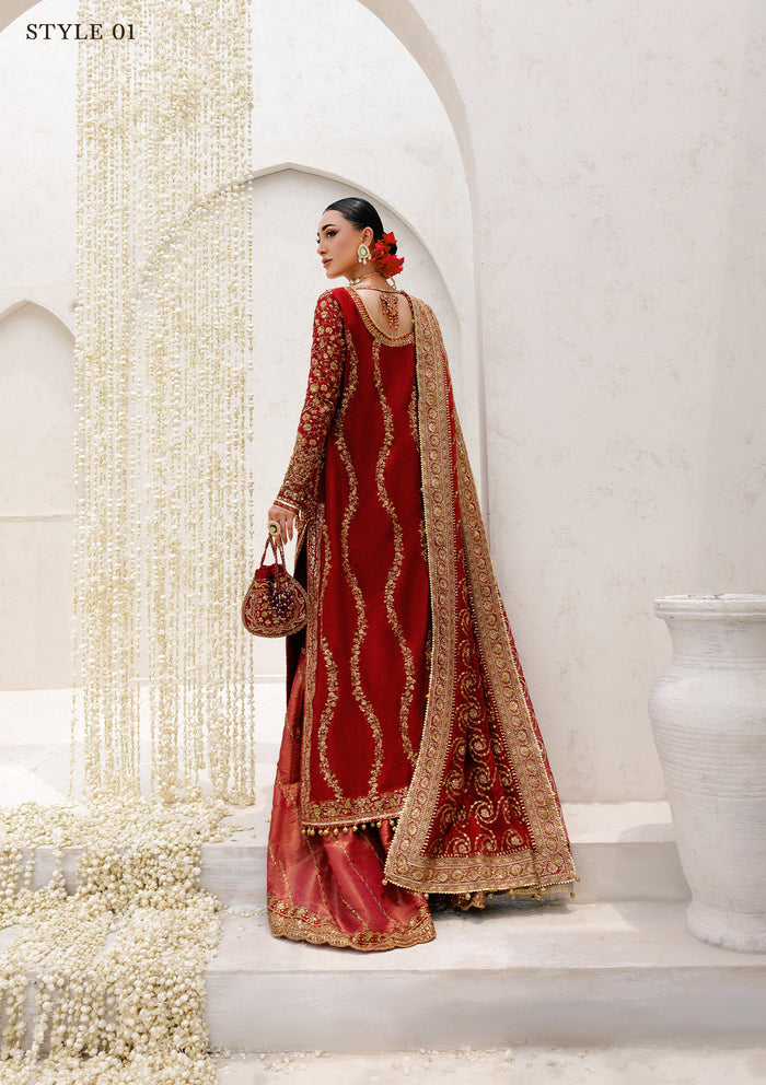 Aik Atelier | Wedding Festive 25 | WEDDING FESTIVE '25 VOL. 2 - LOOK 01 by Aik Atelier - Designer Dress  - Type : Ladies Clothes - Available at Libayah - 100% Original 