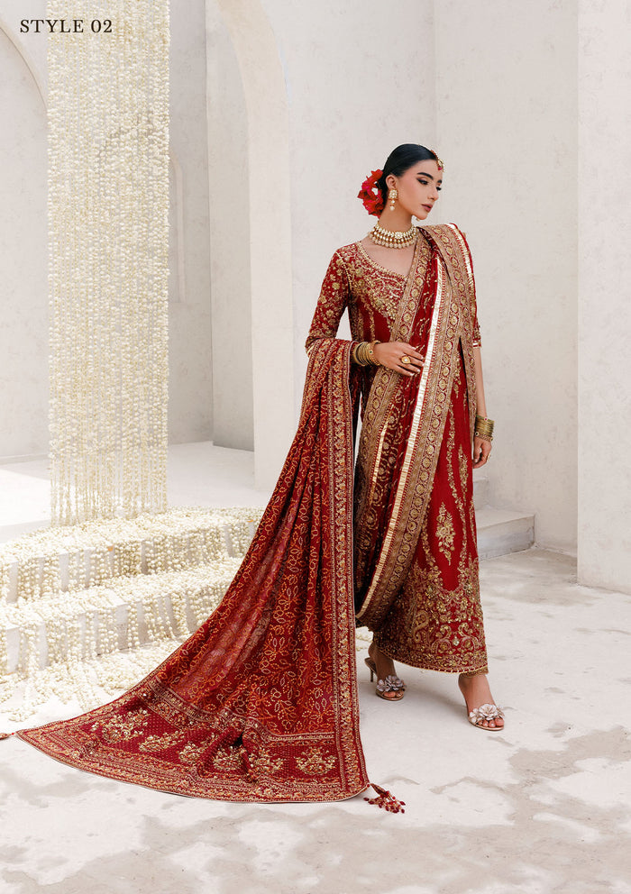 Aik Atelier | Wedding Festive 25 | WEDDING FESTIVE '25 VOL. 2 - LOOK 01 by Aik Atelier - Designer Dress  - Type : Ladies Clothes - Available at Libayah - 100% Original 