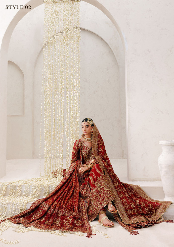 Aik Atelier | Wedding Festive 25 | WEDDING FESTIVE '25 VOL. 2 - LOOK 01 by Aik Atelier - Designer Dress  - Type : Ladies Clothes - Available at Libayah - 100% Original 