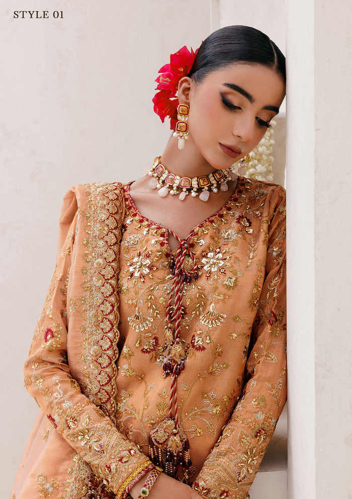Aik Atelier | Wedding Festive 25 | WEDDING FESTIVE '25 VOL. 2 - LOOK 02 by Aik Atelier - Designer Dress  - Type : Ladies Clothes - Available at Libayah - 100% Original 