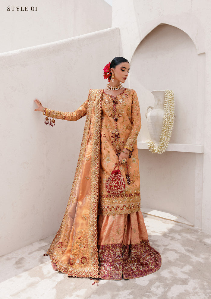 Aik Atelier | Wedding Festive 25 | WEDDING FESTIVE '25 VOL. 2 - LOOK 02 by Aik Atelier - Designer Dress  - Type : Ladies Clothes - Available at Libayah - 100% Original 