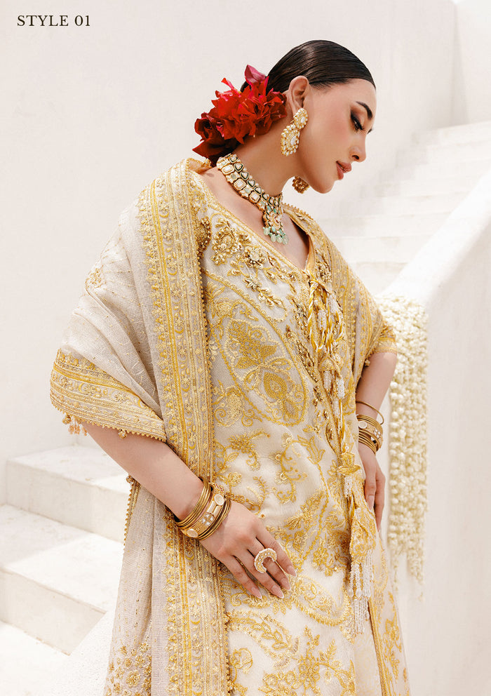 Aik Atelier | Wedding Festive 25 | WEDDING FESTIVE '25 VOL. 2 - LOOK 03 by Aik Atelier - Designer Dress  - Type : Ladies Clothes - Available at Libayah - 100% Original 