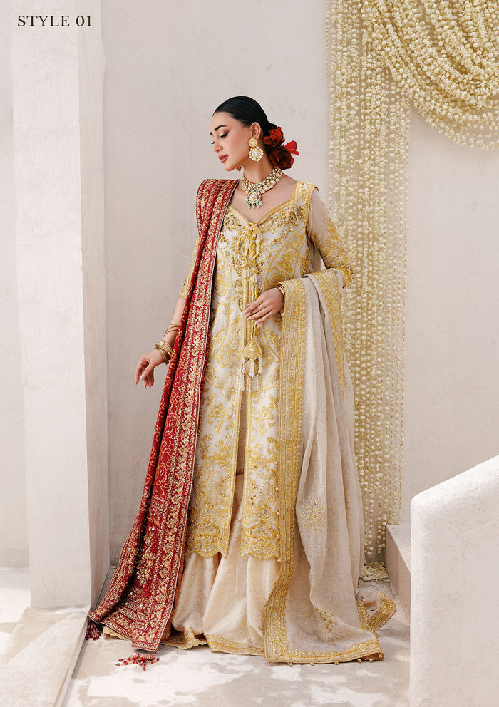 Aik Atelier | Wedding Festive 25 | WEDDING FESTIVE '25 VOL. 2 - LOOK 03 by Aik Atelier - Designer Dress  - Type : Ladies Clothes - Available at Libayah - 100% Original 