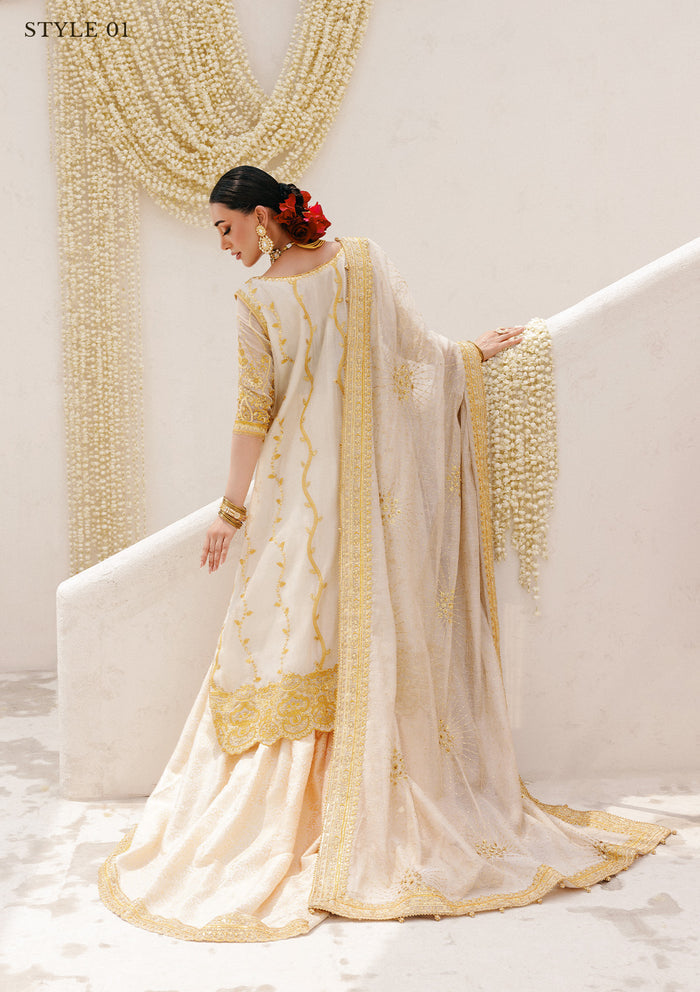 Aik Atelier | Wedding Festive 25 | WEDDING FESTIVE '25 VOL. 2 - LOOK 03 by Aik Atelier - Designer Dress  - Type : Ladies Clothes - Available at Libayah - 100% Original 