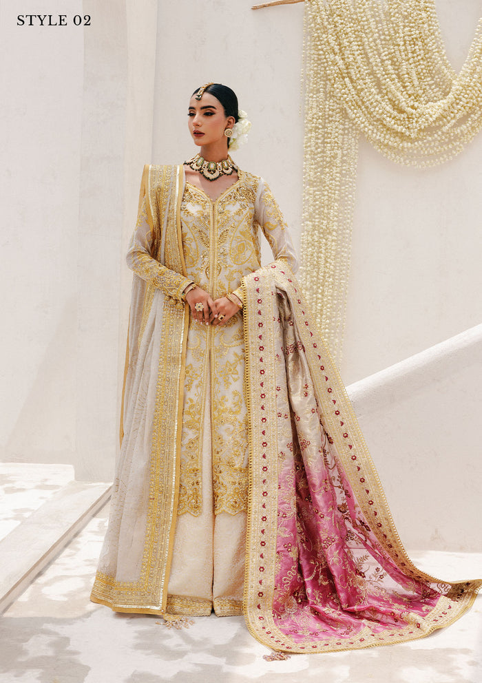 Aik Atelier | Wedding Festive 25 | WEDDING FESTIVE '25 VOL. 2 - LOOK 03 by Aik Atelier - Designer Dress  - Type : Ladies Clothes - Available at Libayah - 100% Original 