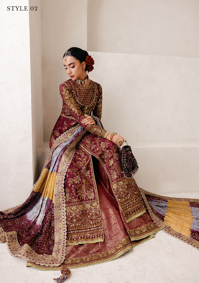 Aik Atelier | Wedding Festive 25 | WEDDING FESTIVE '25 VOL. 2 - LOOK 04 by Aik Atelier - Designer Dress  - Type : Ladies Clothes - Available at Libayah - 100% Original 