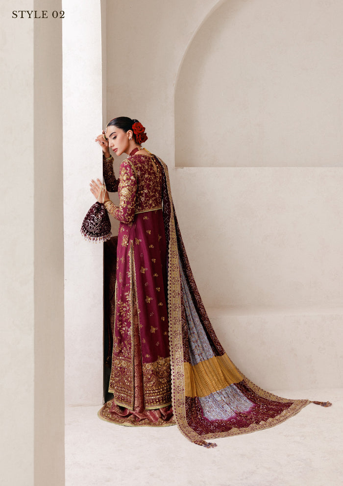 Aik Atelier | Wedding Festive 25 | WEDDING FESTIVE '25 VOL. 2 - LOOK 04 by Aik Atelier - Designer Dress  - Type : Ladies Clothes - Available at Libayah - 100% Original 