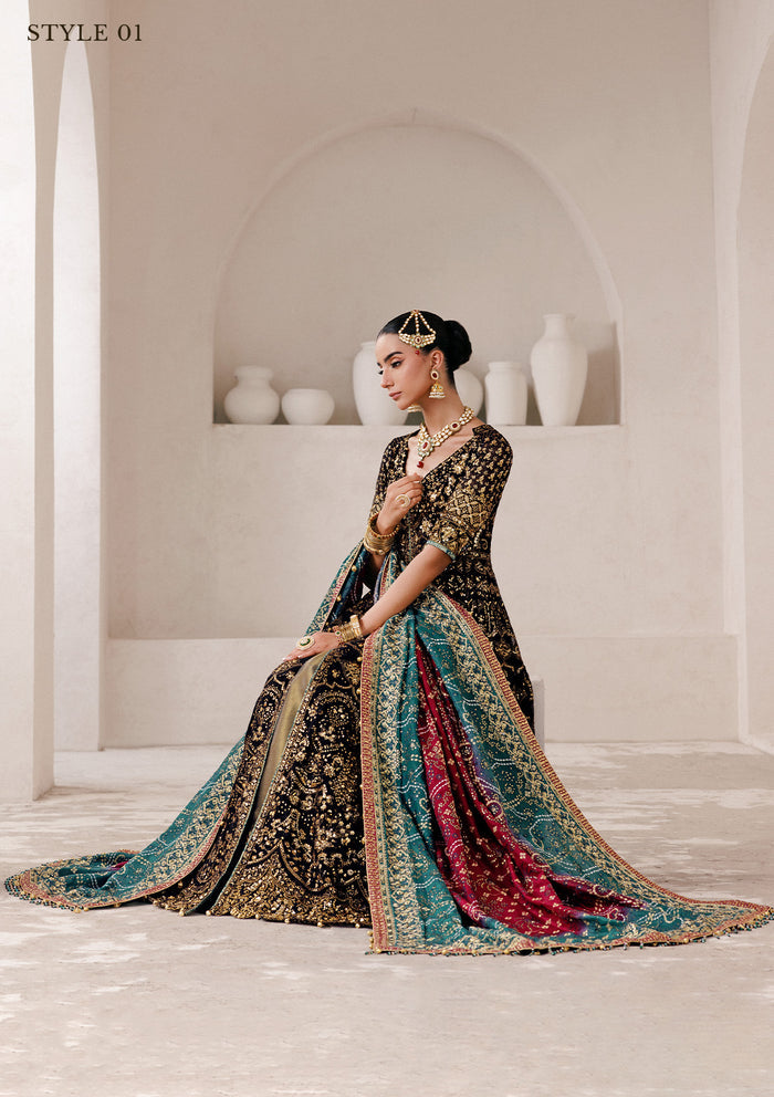 Aik Atelier | Wedding Festive 25 | WEDDING FESTIVE '25 VOL. 2 - LOOK 05 by Aik Atelier - Designer Dress  - Type : Ladies Clothes - Available at Libayah - 100% Original 