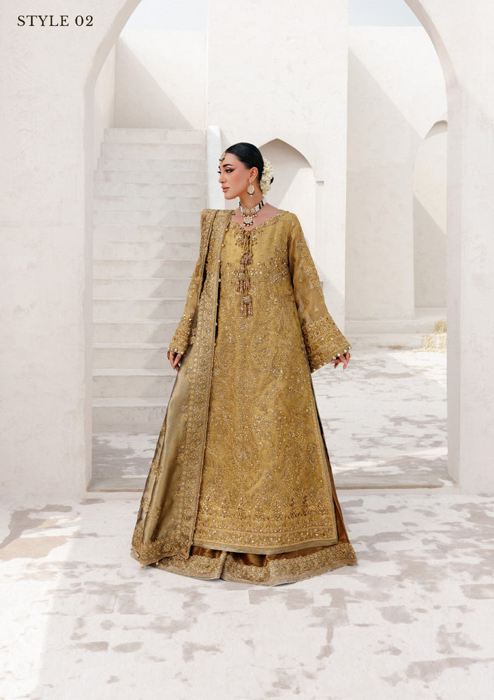 Aik Atelier | Wedding Festive 25 | WEDDING FESTIVE '25 VOL. 2 - LOOK 10 by Aik Atelier - Designer Dress  - Type : Ladies Clothes - Available at Libayah - 100% Original 