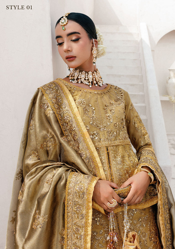 Aik Atelier | Wedding Festive 25 | WEDDING FESTIVE '25 VOL. 2 - LOOK 10 by Aik Atelier - Designer Dress  - Type : Ladies Clothes - Available at Libayah - 100% Original 