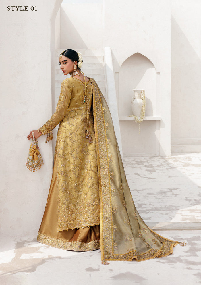 Aik Atelier | Wedding Festive 25 | WEDDING FESTIVE '25 VOL. 2 - LOOK 10 by Aik Atelier - Designer Dress  - Type : Ladies Clothes - Available at Libayah - 100% Original 