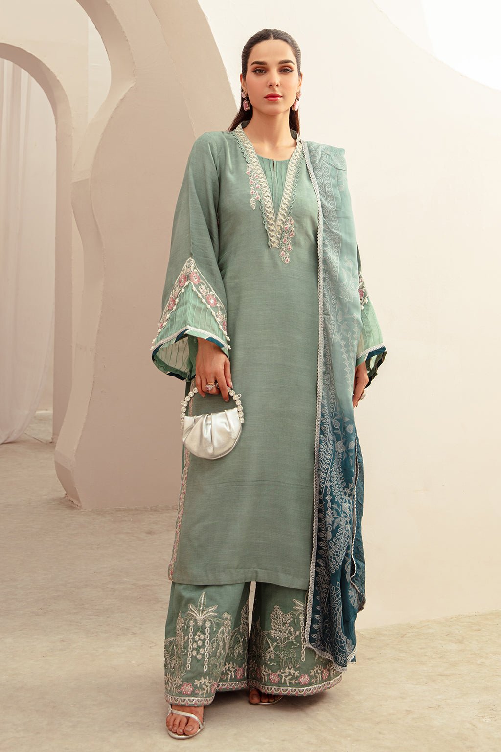 AJR Couture | Basic Pret 24 | RAYA by AJR Couture - Designer Dress - Type: Ladies Clothes - Available at Libayah - 100% Original