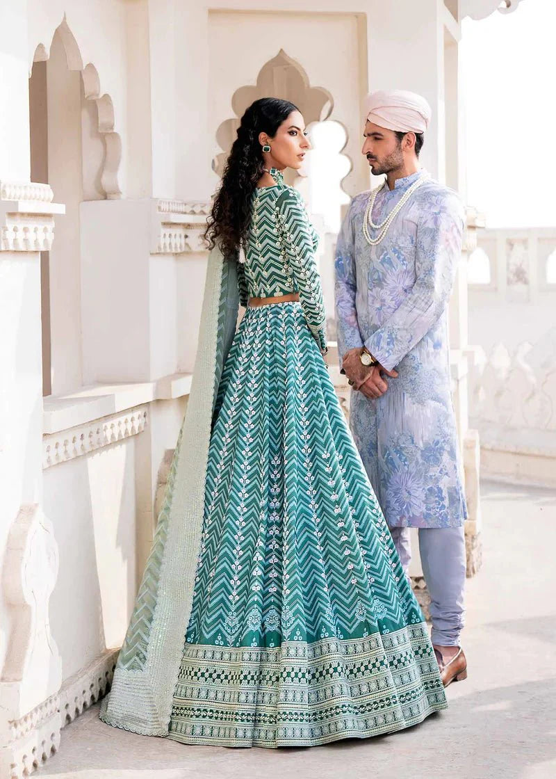 Akbar Aslam | Darbar Festive Formals | Gulrukh by Akbar Aslam - Designer Dress - Type: Ladies Clothes - Available at Libayah - 100% Original
