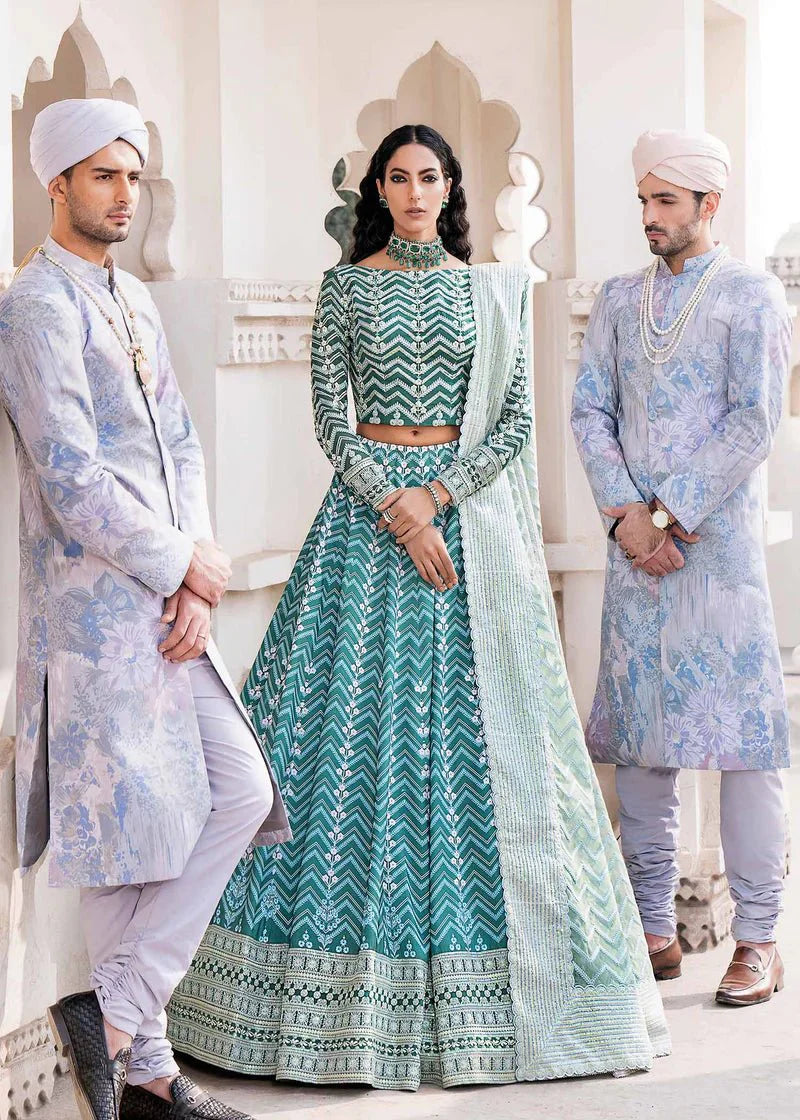 Akbar Aslam | Darbar Festive Formals | Gulrukh by Akbar Aslam - Designer Dress - Type: Ladies Clothes - Available at Libayah - 100% Original