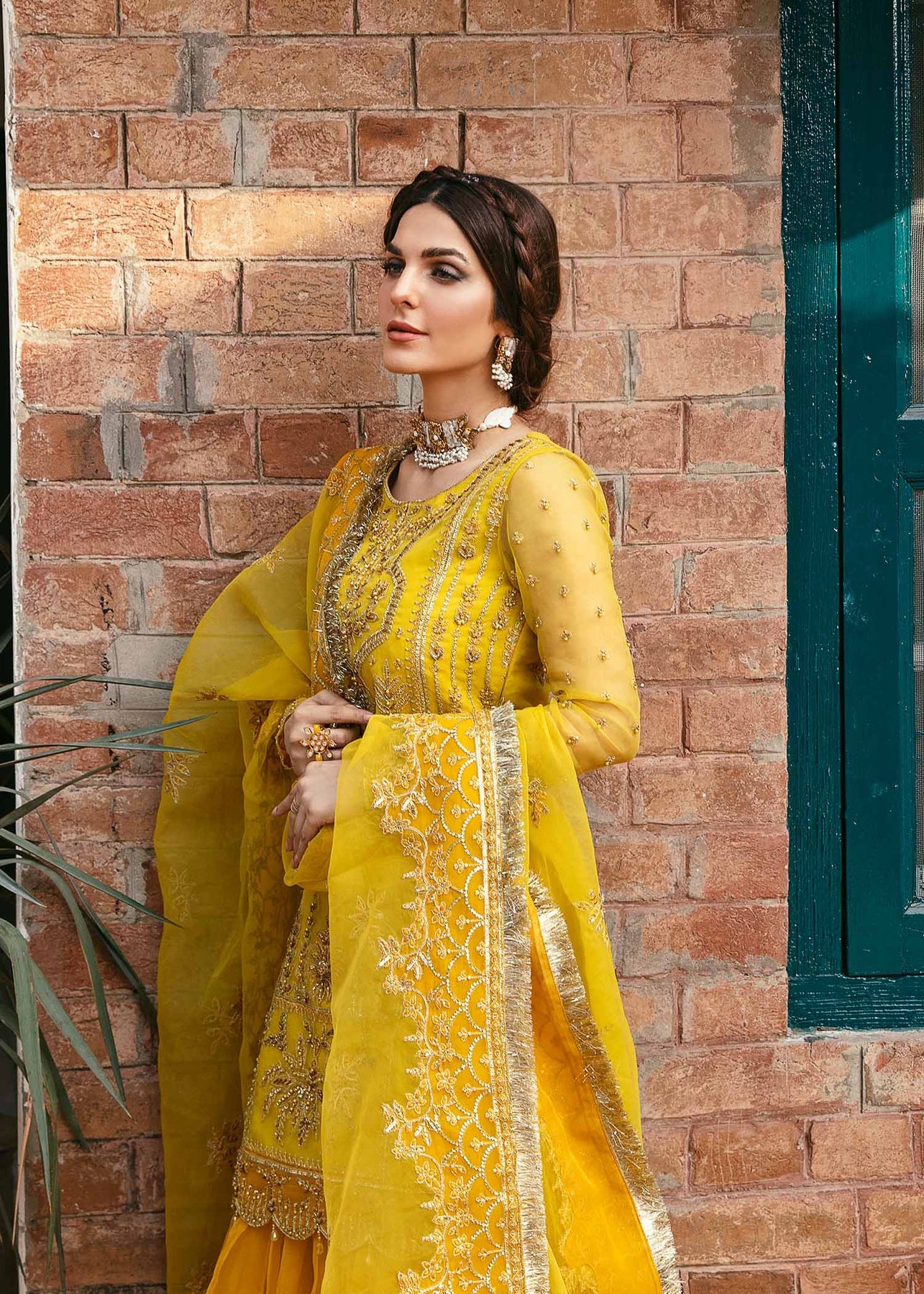 Akbar Aslam | Wedding Formals | CAILIN by Akbar Aslam - Designer Dress - Type: Ladies Clothes - Available at Libayah - 100% Original