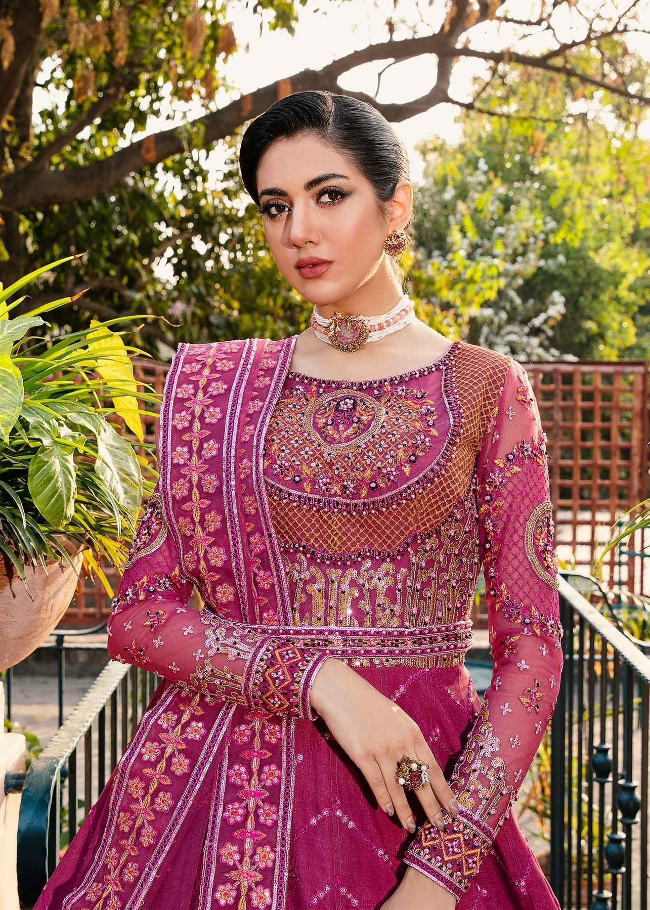 Akbar Aslam | Wedding Formals | CATALEYA by Akbar Aslam - Designer Dress - Type: Ladies Clothes - Available at Libayah - 100% Original