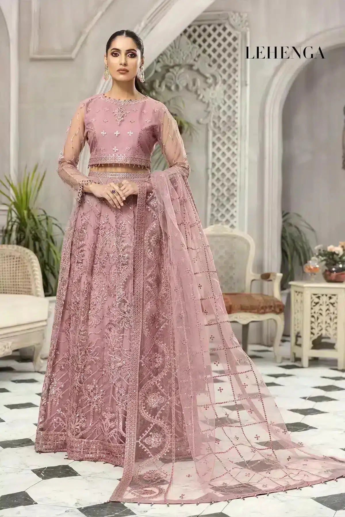 Alizeh | Embroidered Chiffon | Mahpera by Alizeh - Designer Dress - Type: Ladies Clothes - Available at Libayah - 100% Original