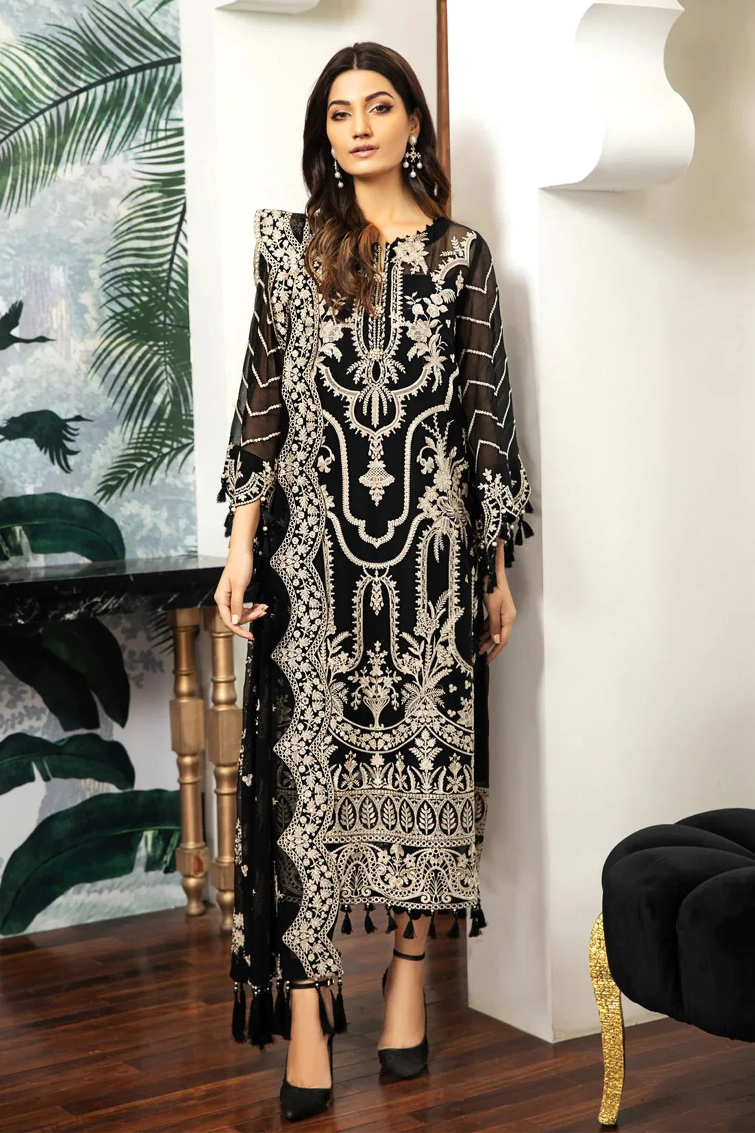 Alizeh | Formals Collection | Clara by Alizeh - Designer Dress - Type: Ladies Clothes - Available at Libayah - 100% Original