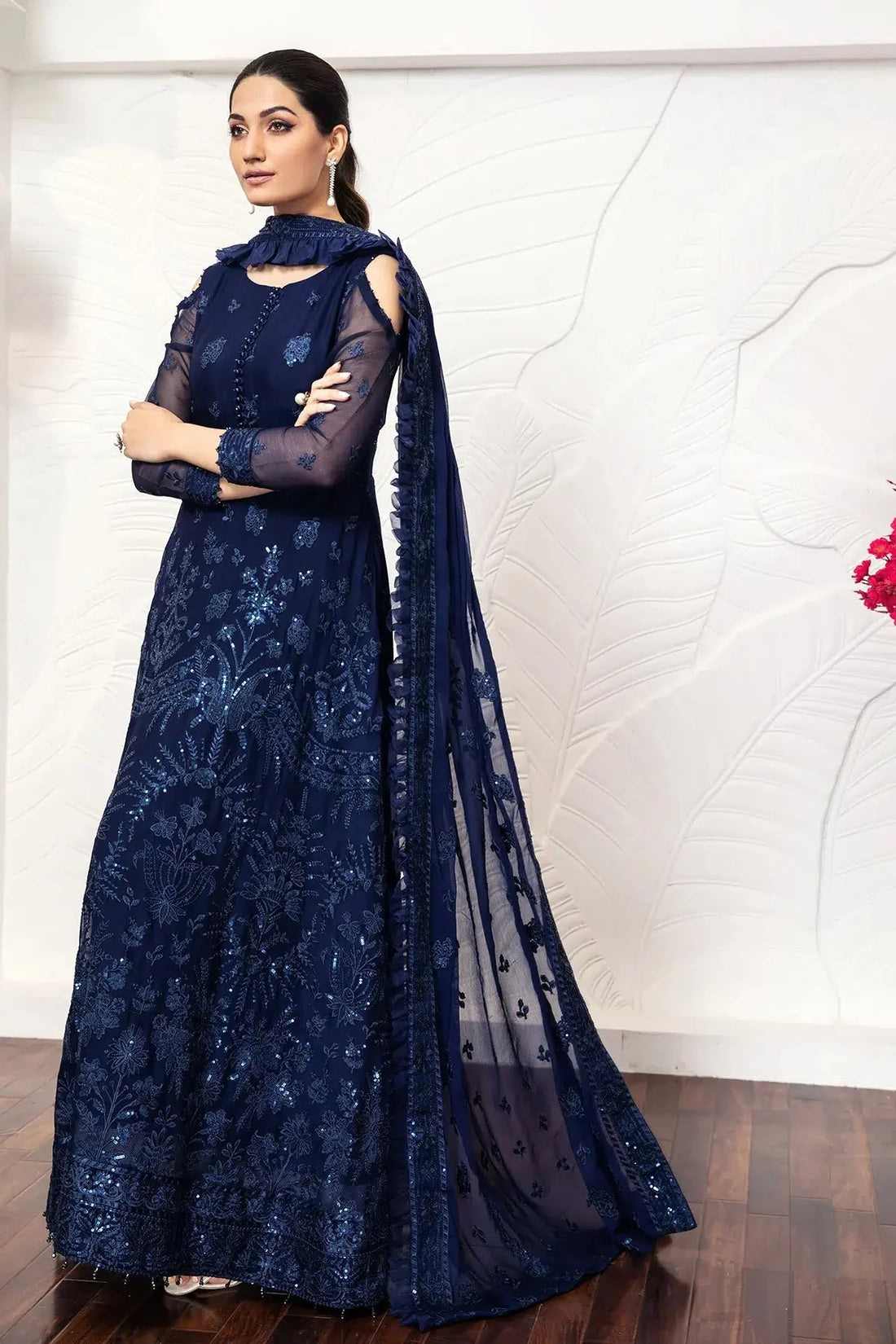 Alizeh | Formals Collection | Glace Blue by Alizeh - Designer Dress - Type: Ladies Clothes - Available at Libayah - 100% Original
