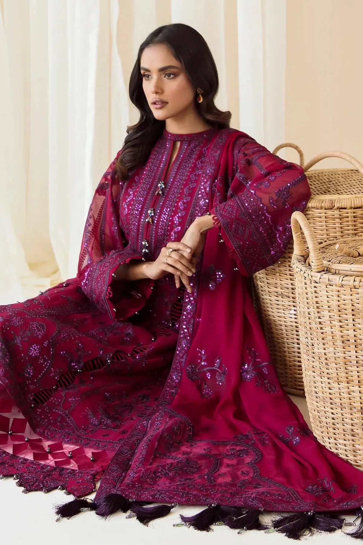 Alizeh | Formals Collection | Gulban by Alizeh - Designer Dress - Type: Ladies Clothes - Available at Libayah - 100% Original