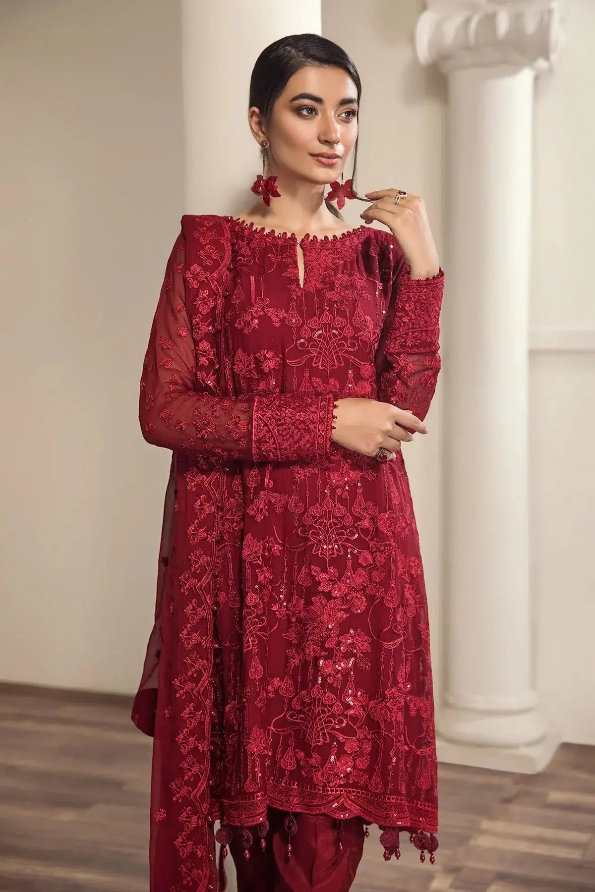 Alizeh | Formals Collection | Mashael by Alizeh - Designer Dress - Type: Ladies Clothes - Available at Libayah - 100% Original