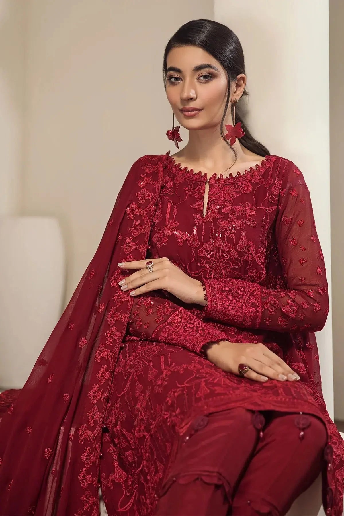 Alizeh | Formals Collection | Mashael by Alizeh - Designer Dress - Type: Ladies Clothes - Available at Libayah - 100% Original