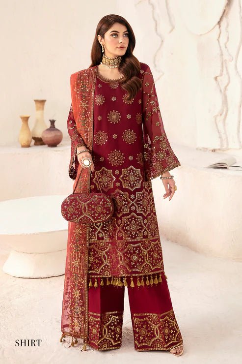 Alizeh | Heer Festive Collection 24 | AWEEN - V17D06 by Alizeh - Designer Dress - Type: Ladies Clothes - Available at Libayah - 100% Original