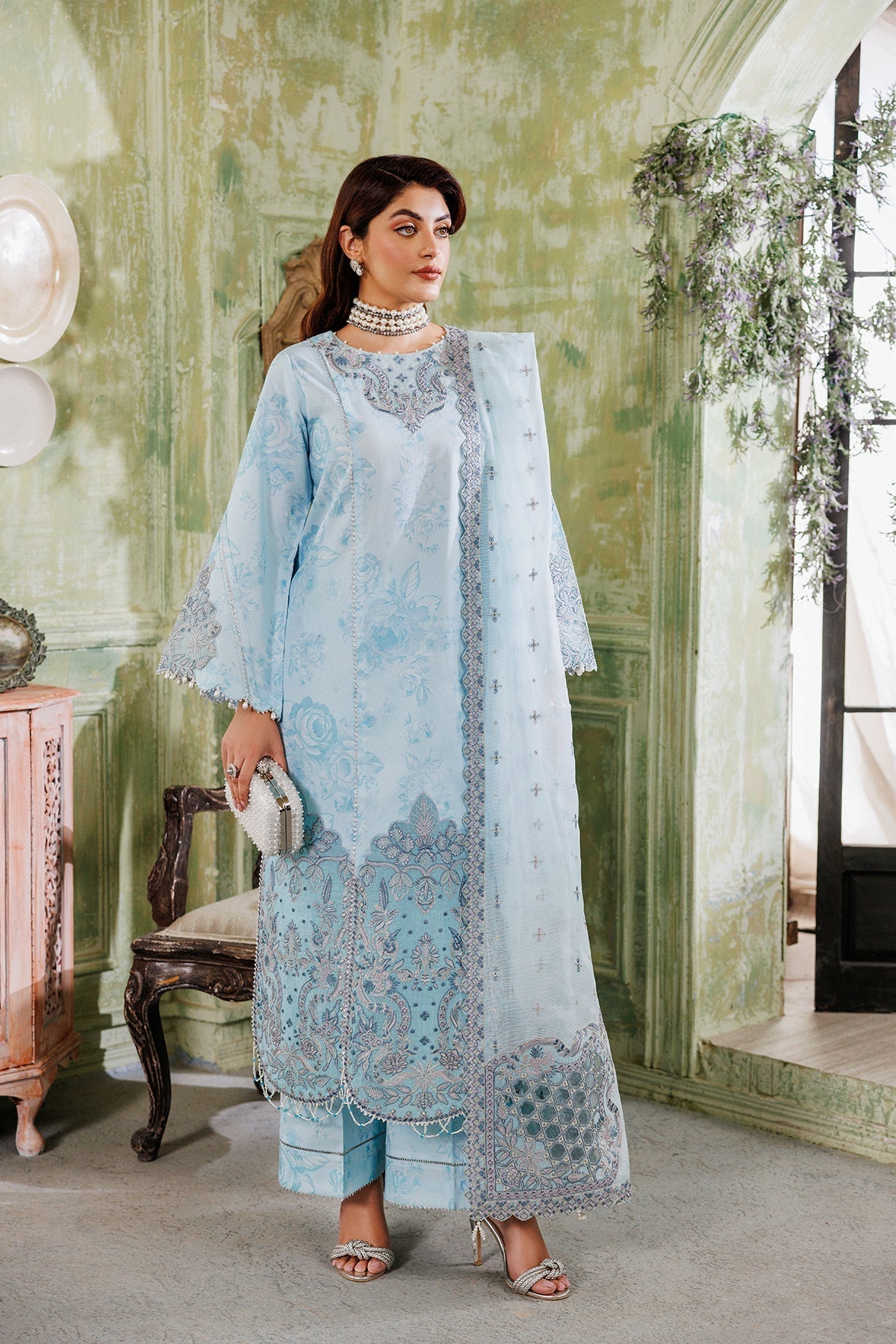 Alizeh | Maahi Vol 2 | AF-EPL-7013-ZARA by Alizeh - Designer Dress - Type: Ladies Clothes - Available at Libayah - 100% Original