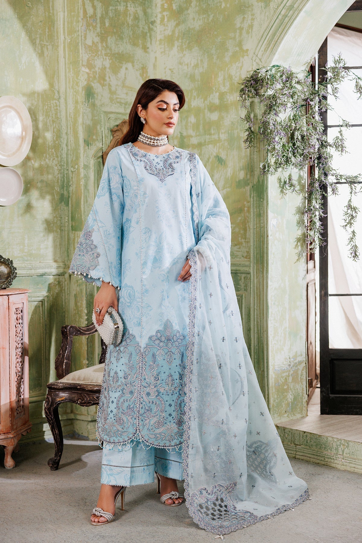 Alizeh | Maahi Vol 2 | AF-EPL-7013-ZARA by Alizeh - Designer Dress - Type: Ladies Clothes - Available at Libayah - 100% Original