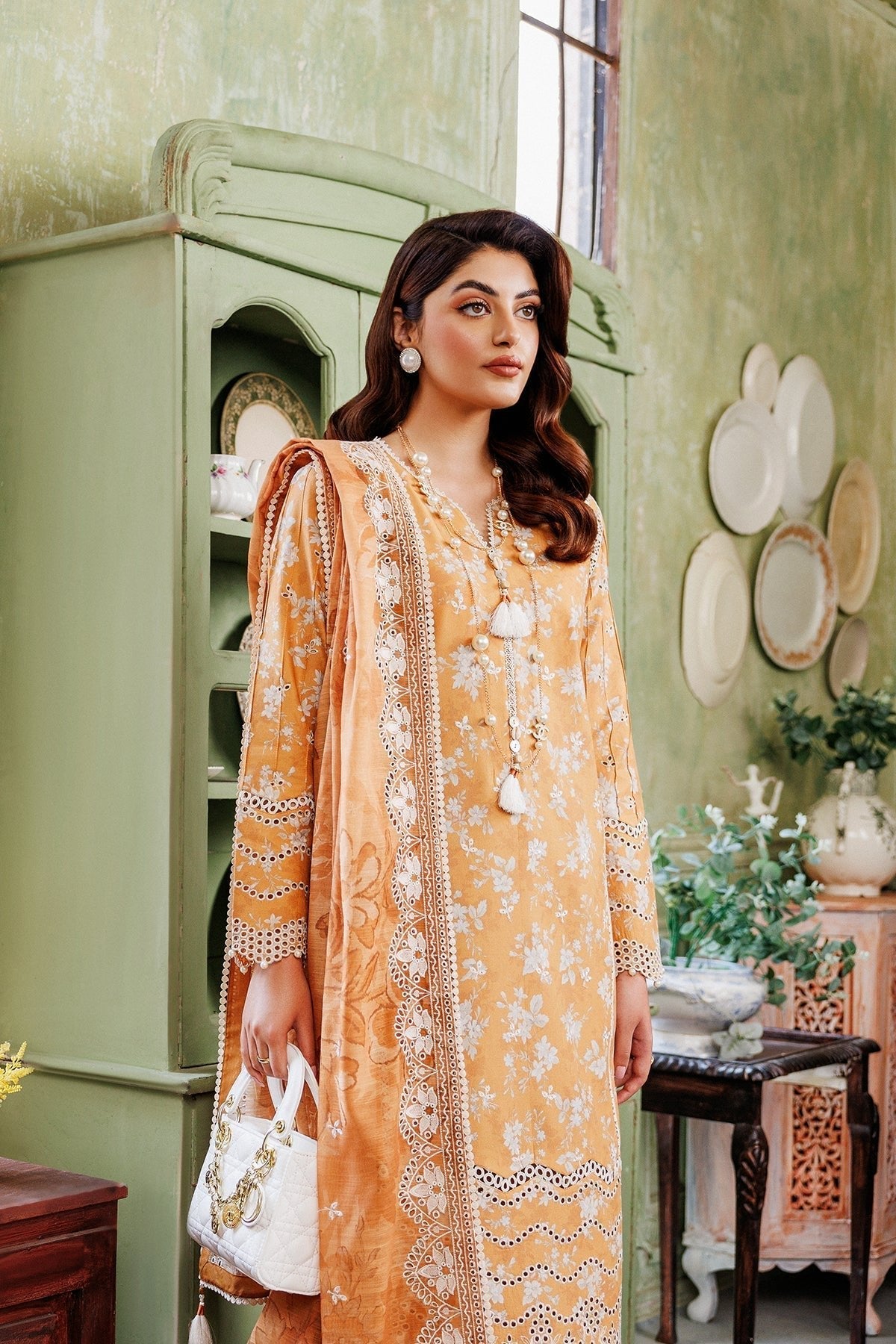 Alizeh | Maahi Vol 2 | AF-EPL-7014-SUNG by Alizeh - Designer Dress - Type: Ladies Clothes - Available at Libayah - 100% Original